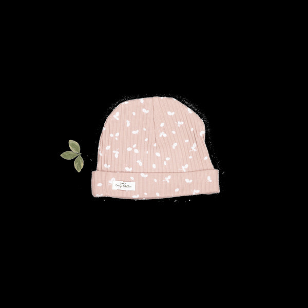 the-printed-hat-mauve-petal Lovely Littles - Sophia's StyleHat-1